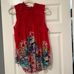 Anthropologie double lined blouse!